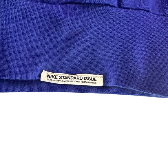 Nike Standard Issue Quarter Zip Culture of Football Sweatshirt Blue Size 2XL NWT - Picture 3 of 5